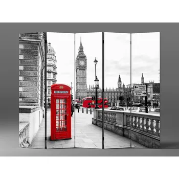 Paraván Paraván londýn telefonní budka Rozměr: 225 x 180 cm