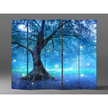 Paraván Paraván strom v magickém lese Rozměr: 225 x 180 cm