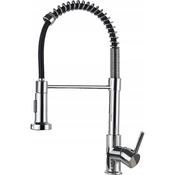 Vodovodní baterie Kuchyňská baterie stojánková Arizone Ari stříbrná