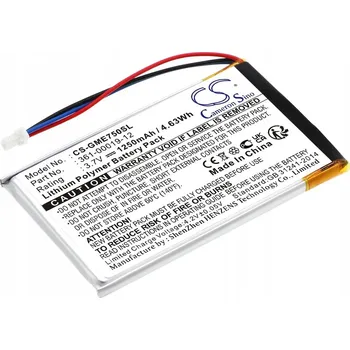 Akumulátor baterie pro Garmin 361-00019-12, Garmin Edge 605, Garmin Edge 1674