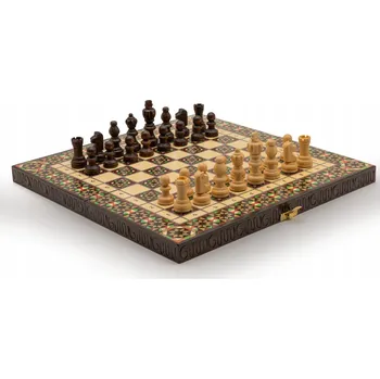 Šachy Orientální šachy / Šachy Libanon / Barevné šachy / Dřevěné šachy / výrobce