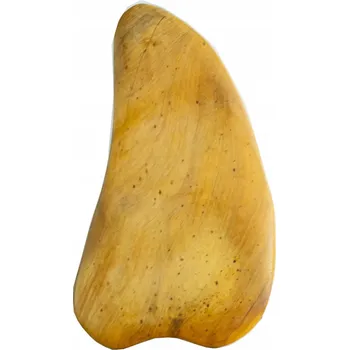 DŘEVĚNÁ MASÁŽNÍ DESTIČKA GUA SHA PRO SCRAPPING - TROJÚHELNÍKOVÁ - 9,5 cm
