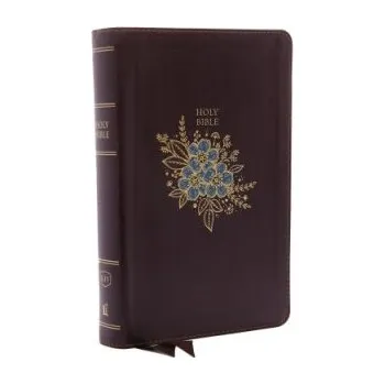 KJV Holy Bible, Personal Size Giant Print Reference Bible, Deluxe Burgundy Leathersoft, 43,000 Cross References, Red Letter, Comfort Print: King James – Thomas Nelson (EN)