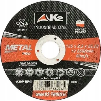 Řezný kotouč Kotouč na kov 180x3,2 mm K2 PRO