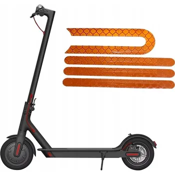 Pouzdro na mobilní telefon Reflexní samolepky na kryty šroubů pro Xiaomi M365 PRO Motus