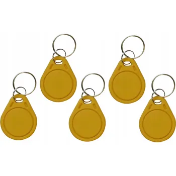 Přívěsek Na Klíče TAG 13,56 MHz 1k Classic žlutý 50 kusů