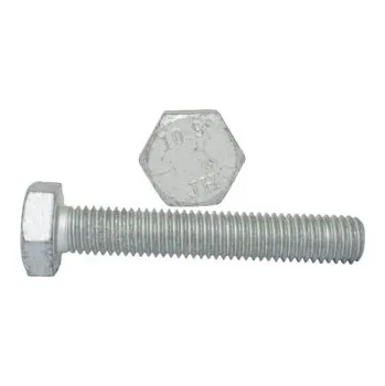 Šroub Šrouby M20x70 třídy 10.9 pozinkované pozink DIN 933 1 Ks .
