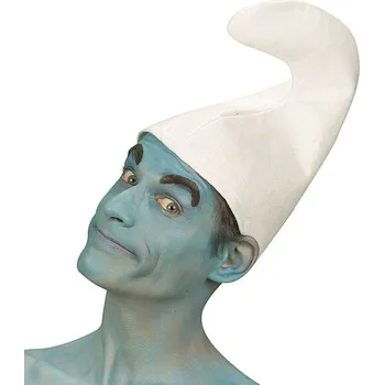 Karnevalový doplněk Widmann Čepice Šmoula bílá