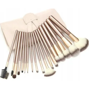 Kosmetický štětec Sada štětců na make-up se syntetickými štětinami Iso Trade