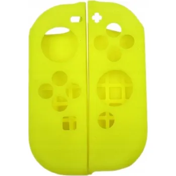 Pouzdro na mobilní telefon ŽLUTÉ SILIKONOVÉ POUZDRO NA JOY-CON NINTENDO SWITCH