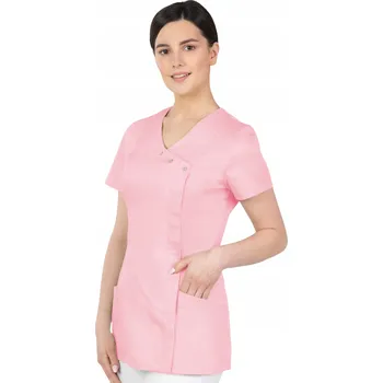 Dámské sako 42 DÁMSKÝ ZDRAVOTNICKÝ KABÁTEK KOSMETICKÝ PLÁŠŤ 363B NA PATENTKY