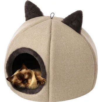 Obraz Budka pro kočky Střední domeček Kitty Head 45x45x33 cm