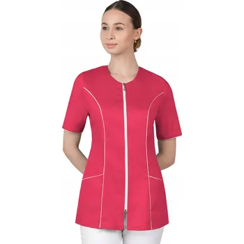 Podprsenka Dámská ochranná zástěra na zip s vícebarevným zdravotnickým sakem 173J vel. 52