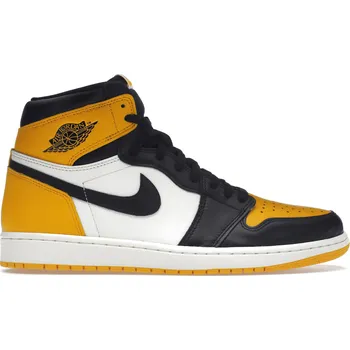 Pánská obuv Air Jordan 1 Retro High OG Yellow Toe Velikost: 40.5 555088-711