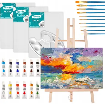 Výtvarná sada Výtvarná sada Artmaker 23 ks, vícebarevná