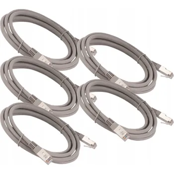 Síťový kabel Patchcord Alantec F/UTP 5e RJ45 / RJ45 10 m šedý