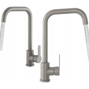 Vodovodní baterie Kuchyňská baterie stojánková APKOMFORT STELA granit, šedá