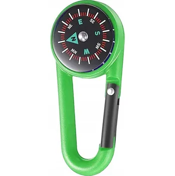 PŘÍVĚSEK KARABINA KOMPAS PŘÍVĚSEK NA KLÍČE BUSOLA PRO PŘEŽITÍ TURISTICKÝ