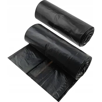 Pytle na odpadky Černé pytle na odpad Folpol v roli 50 Ks 60 L