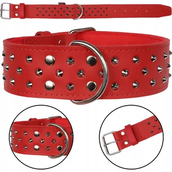 Obojek pro psa Kožený obojek pro psy Dino velikosti vel. M / L