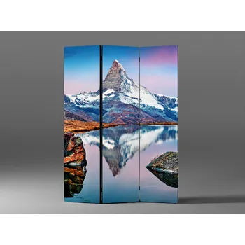 Paraván Paraván pohled na jezero švýcarsko Rozměr: 135 x 180 cm
