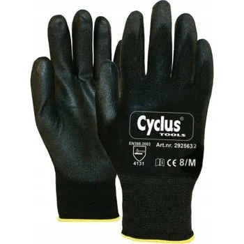 Cyklistické rukavice Cyklistické rukavice Cyclus M černé