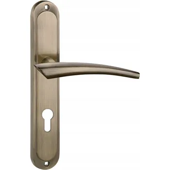 Dveřní kování Vnitřní klika Metal-Bud Dlouhá, Rozeta pro vložku