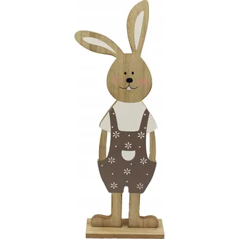 Obraz Velikonoční figurka, dřevěný zajíc, 40,5 cm