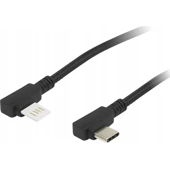 Datový kabel Kabel Blow USB - USB typ C 1 m černý