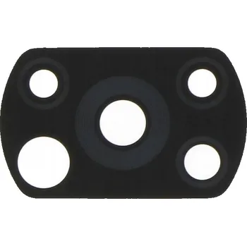 Pouzdro na mobilní telefon Sklo, rychlé očko zadního fotoaparátu pro Xiaomi POCO X3 NFC, černé, ORG