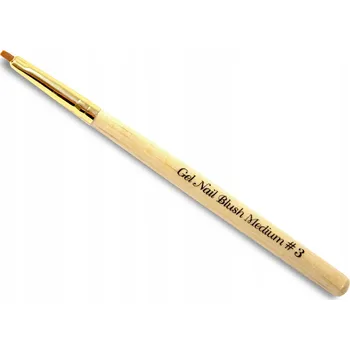 Kosmetický štětec Dřevěný štětec na zdobení a pod kůžičku JAPAN 5 mm