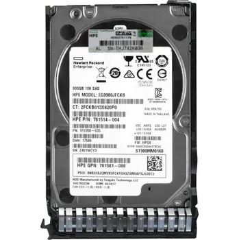 Interní pevný disk HP 781514-004 900GB 10K SAS-3 2.5'' EG0900JFCKB