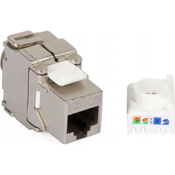 Konektor Keystone modul RJ-45 STP kat. 6A, bez použití nářadí