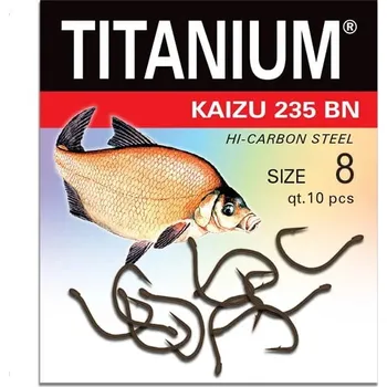 Rybářský háček Háčky s protihrotem Robinson Titanium Kaizu 235BN, 10 ks