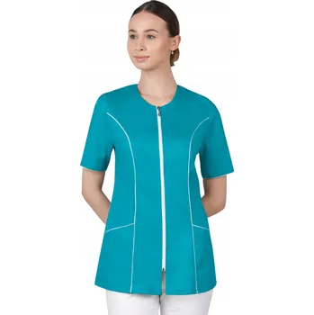 Dámská pracovní zástěra na zip VÍCEÚČELOVÁ lékařská halenka 173J vel. 44