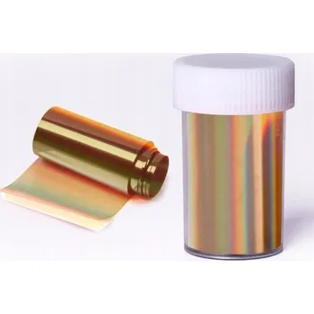 Fólie na nehty ZLATÁ HOLO transferová fólie