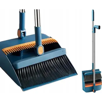 Smetáček Lopatka sada, hůl, čisticí kartáč, líný muž