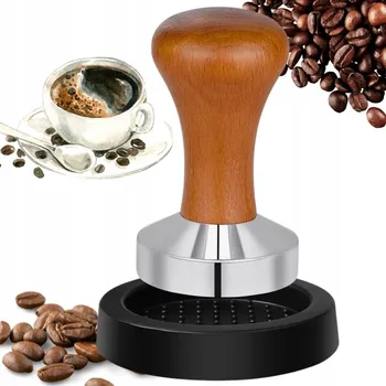 Kávovar TAMPER NA KÁVU 51 MM S PODLOŽKOU - IDEÁLNÍ PRO ESPRESSO
