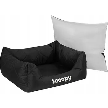 Pelíšek pro psa Kotec pro psy Ferocity černá 85 cm x 70 cm