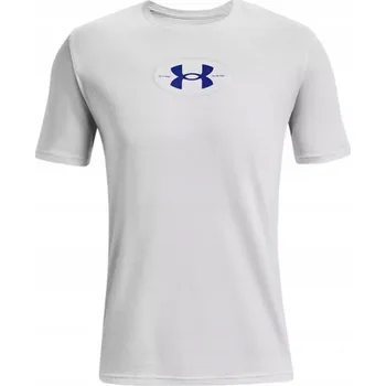 Pánské tričko TRIČKO tričko UNDER ARMOUR Repeat SS šedé, vel L