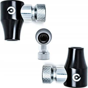 pumpička Hustilka CO2 na bombičky Momum Quick Inflator černá