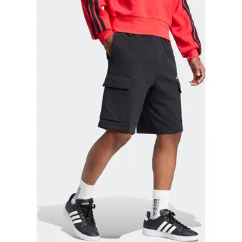 ADIDAS Pánské bavlněné kraťasy S ČERNÁ