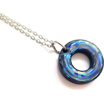 Náhrdelník Circle cut NIGHT náhrdelník náhrdelník holografický