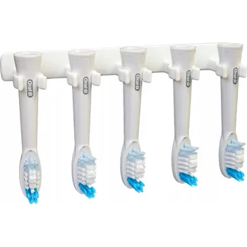 Věšák Držák / věšák na 5 nástavců pro zubní kartáčky Pulsonic
