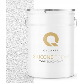 Omítka Strukturální omítka Q-Cover silikonová F101 1,5 mm bílá 25 kg