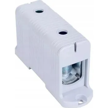 TRACON Kompaktní svorka pro montáž na panel, šedá, 35-240mm2, 425A FLEAL-240/1