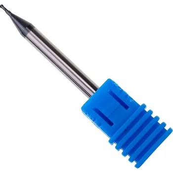 Vrták Frez karbidová VHM kulová 2 pera 1,0 mm R0,5 55HRC