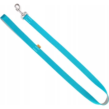 Vodítko pro psa Vodítko tradiční Dingo páska 1,6 cm/1,3 m, mořská