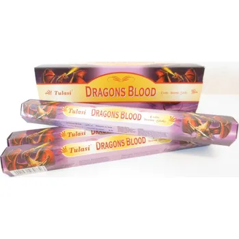 Čajovna TULASI Vonné tyčinky Dragons Blood (Dračí krev), 20 ks