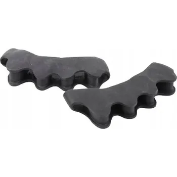 Oddělovač prstů na den i noc Onshop, univerzální velikost, černý, 2 ks